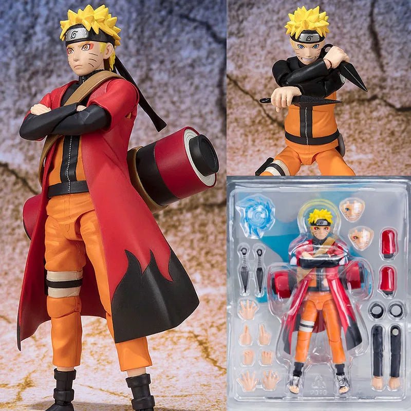 Anime SHFiguarts Naruto Uzumaki Sasuke Kakashi Uchiha Madara Itachi Jiraiya Boruto Shippuden Action Figure Model Toys Collection - SHAKLABS STORE