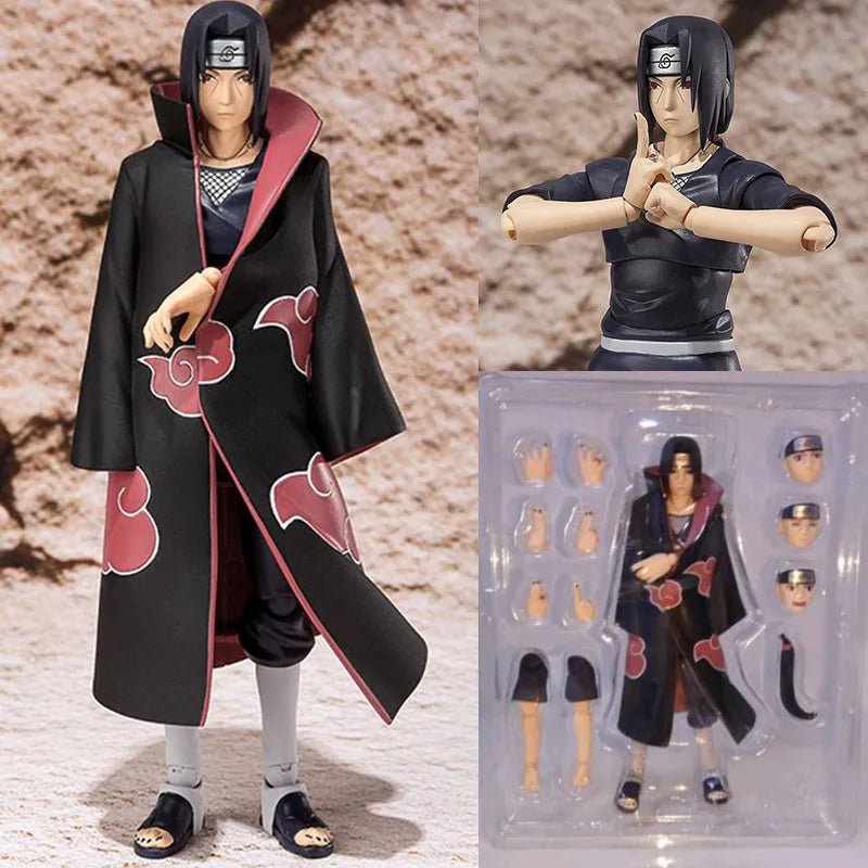 Anime SHFiguarts Naruto Uzumaki Sasuke Kakashi Uchiha Madara Itachi Jiraiya Boruto Shippuden Action Figure Model Toys Collection - SHAKLABS STORE