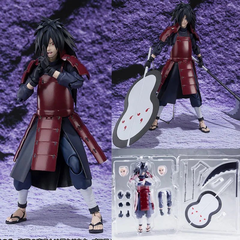 Anime SHFiguarts Naruto Uzumaki Sasuke Kakashi Uchiha Madara Itachi Jiraiya Boruto Shippuden Action Figure Model Toys Collection - SHAKLABS STORE