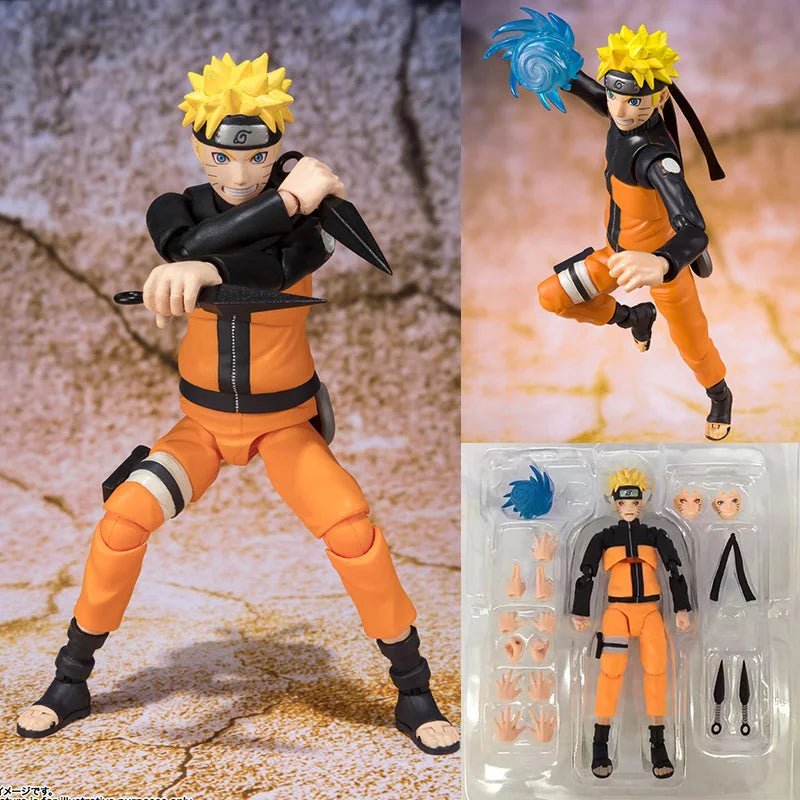 Anime SHFiguarts Naruto Uzumaki Sasuke Kakashi Uchiha Madara Itachi Jiraiya Boruto Shippuden Action Figure Model Toys Collection - SHAKLABS STORE