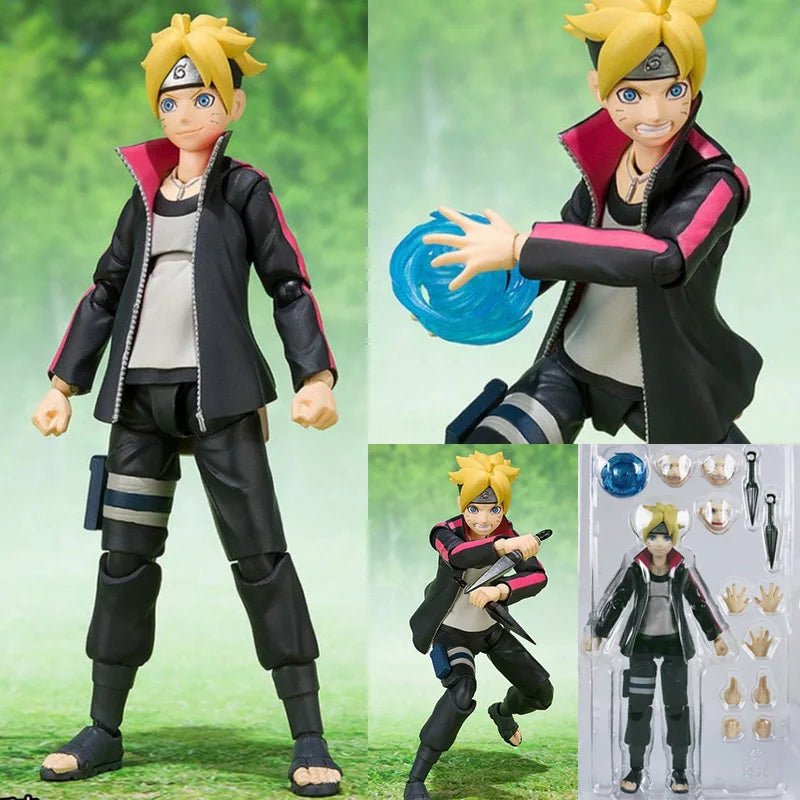 Anime SHFiguarts Naruto Uzumaki Sasuke Kakashi Uchiha Madara Itachi Jiraiya Boruto Shippuden Action Figure Model Toys Collection - SHAKLABS STORE