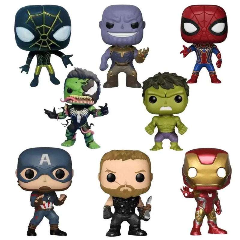 Avengers Alliance Figures: Iconic Marvel Heroes 10cm - SHAKLABS STORE