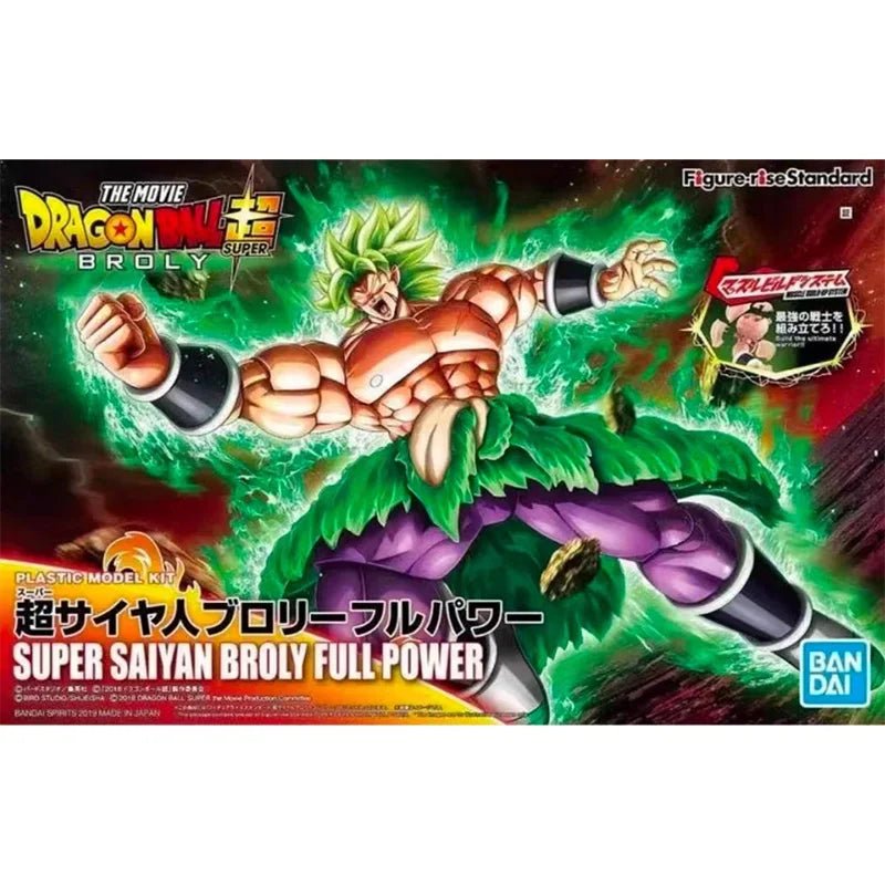 Bandai Figure - rise Standard Amplified Dragon Ball SUPER SUPER SAIYAN BROLY FULLPOWER Assembly Anime Action Figure Model Toy Gift - SHAKLABS STORE