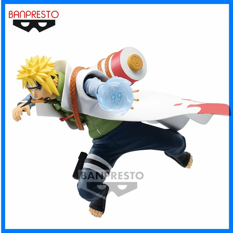 Bandai Original Anime NARUTO NARUTOP99 NAMIKAZE MINATO Action Figure PVC Model Toys Shippuden Doll 15CM Collector - SHAKLABS STORE