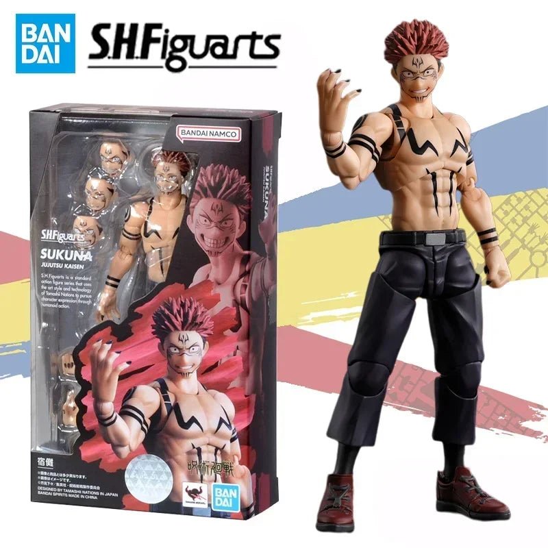 Bandai Original S.H.Figuarts SHF Jujutsu Kaisen Satoru Gojo Itadori Yuji Ryomen Sukuna Anime Action Figure Finished Model Toys - SHAKLABS STORE