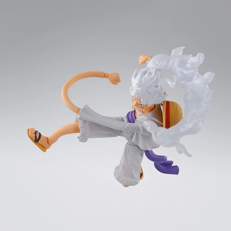 Bandai S.H.Figuarts Monkey D. Luffy Gear 5 - Unleash the Gum - Gum Fruit Power! - SHAKLABS STORE