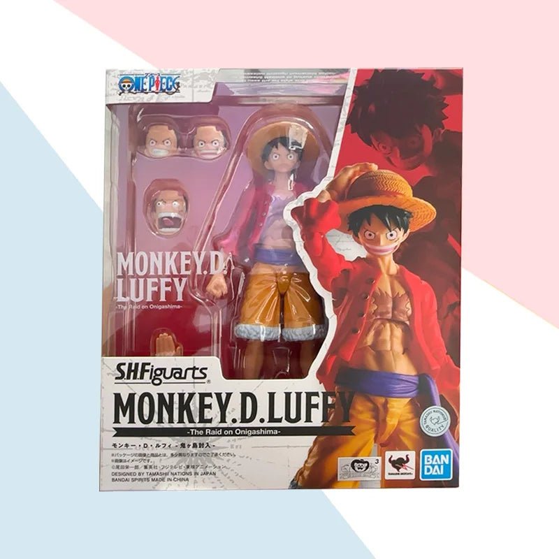 Bandai S.H.Figuarts Monkey D. Luffy Gear 5 - Unleash the Gum - Gum Fruit Power! - SHAKLABS STORE