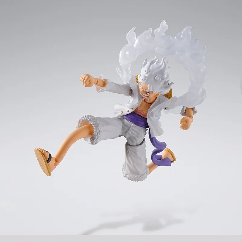 Bandai S.H.Figuarts Monkey D. Luffy Gear 5 - Unleash the Gum - Gum Fruit Power! - SHAKLABS STORE