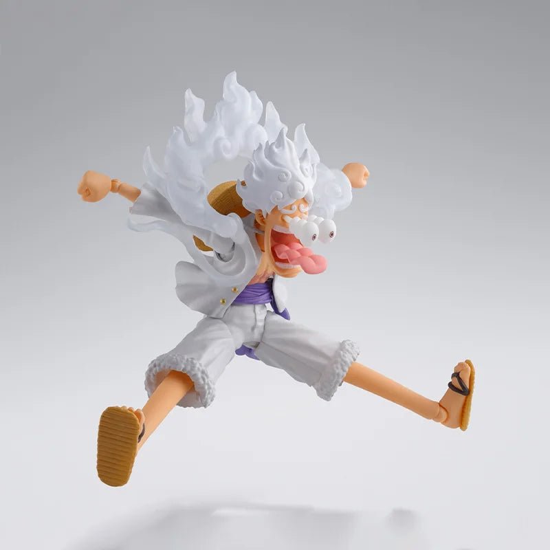 Bandai S.H.Figuarts Monkey D. Luffy Gear 5 - Unleash the Gum - Gum Fruit Power! - SHAKLABS STORE