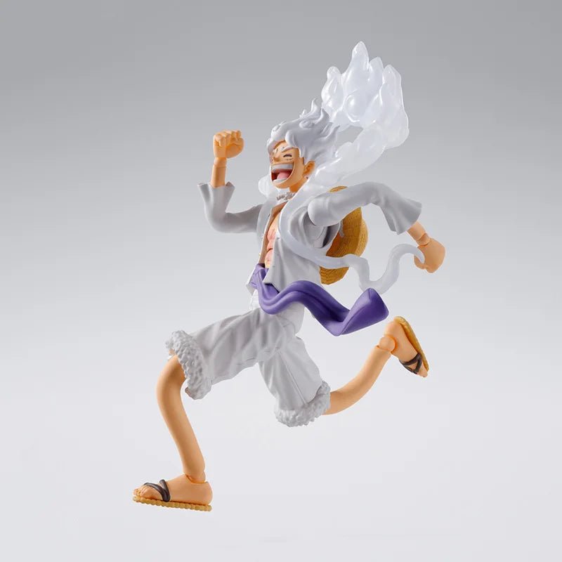 Bandai S.H.Figuarts Monkey D. Luffy Gear 5 - Unleash the Gum - Gum Fruit Power! - SHAKLABS STORE