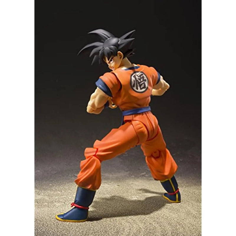 BANDAI S.H.Figuarts Shf Dragon Ball Z Son Goku Raised on Earth Action Figure Collectible Toy Gift - SHAKLABS STORE