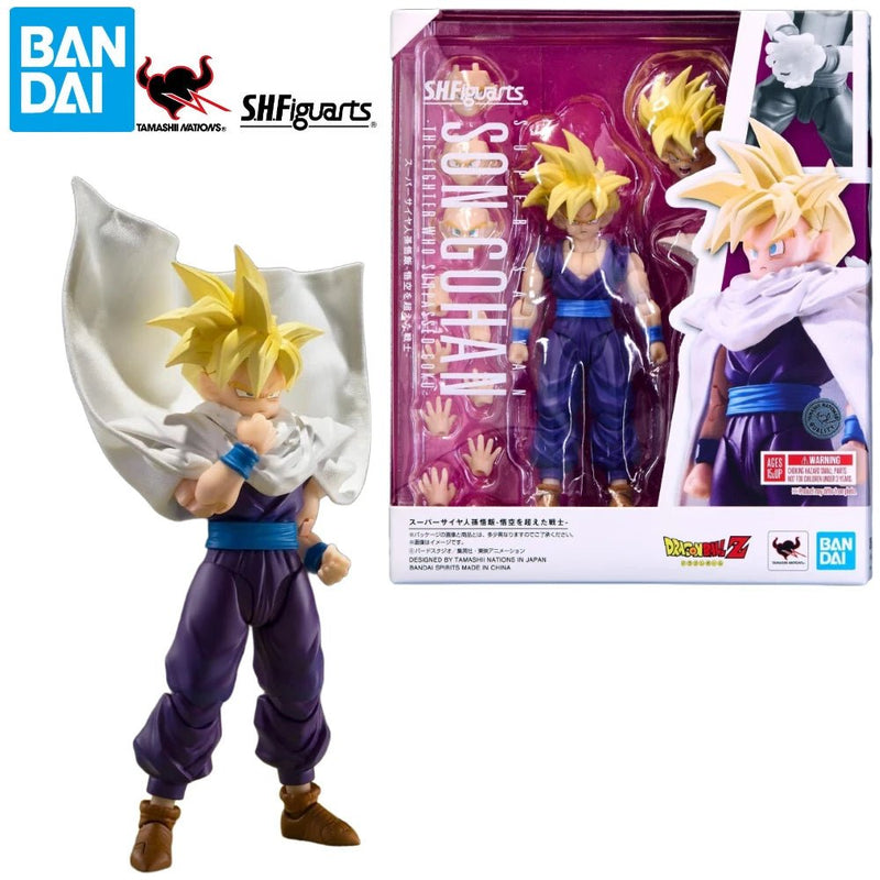 Bandai S.H.Figuarts Shf Super Saiyan Son Gohan The Fighter Who Surpassed Action Figure Collectible Toy Gift - SHAKLABS STORE