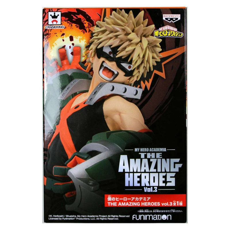 Banpresto My Hero Academia The Amazing Heroes Katsuki Bakugo Figure - SHAKLABS STORE