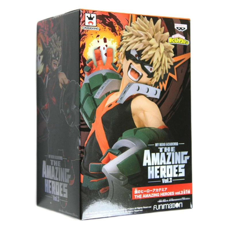 Banpresto My Hero Academia The Amazing Heroes Katsuki Bakugo Figure - SHAKLABS STORE