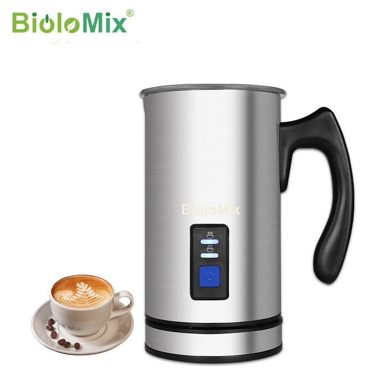 BioloMix Electric Milk Frother and Heater for Luxurious Coffee Creations - SHAKLABS STORE