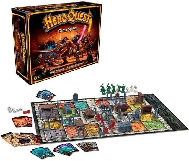 board game，Gaming Avalon Hill HeroQuest Game System Tabletop board game - SHAKLABS STORE