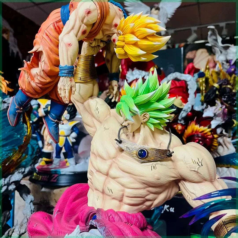 Broli Vs Goku 28cm Statue - Legendary Dragon Ball Z Action Figure - SHAKLABS STORE