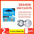 Bulk Pack AG13/LR44 Button Batteries (1.55V, Zn/MnO2) - SHAKLABS STORE