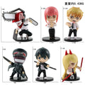 Chainsaw Man Mini Figures 6pcs Set - Denji & Friends PVC - SHAKLABS STORE