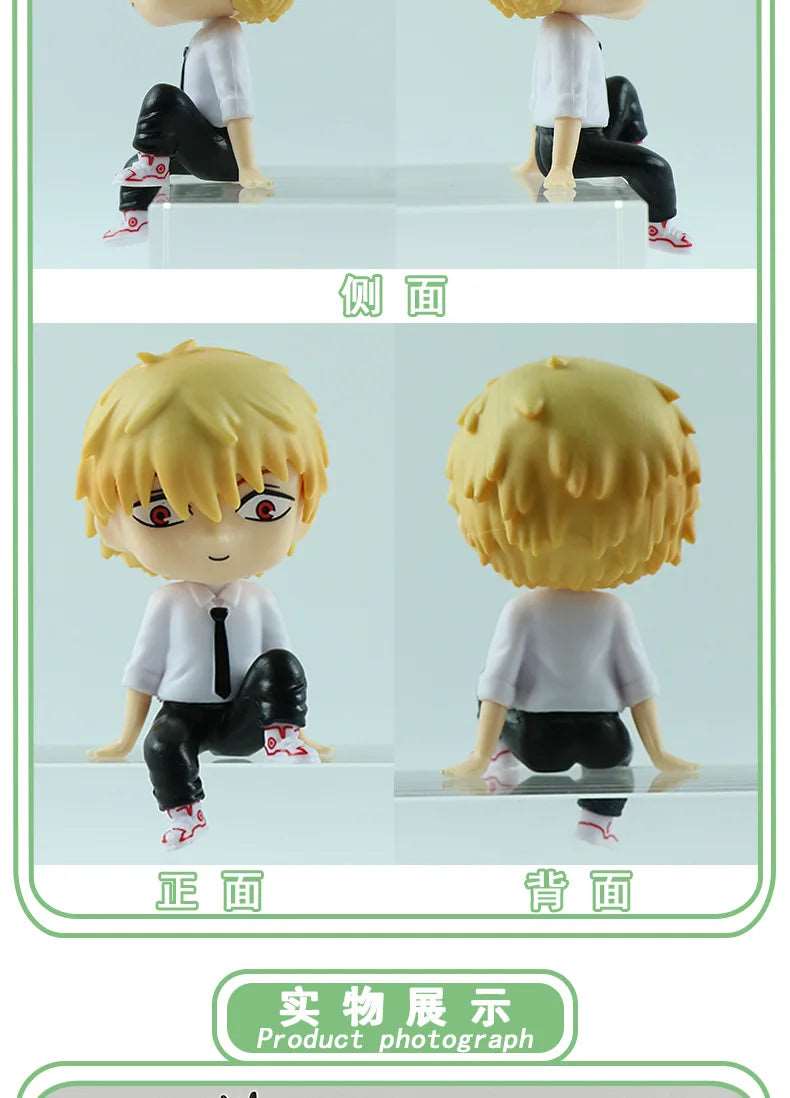 Chainsaw Man Mini Figures 6pcs Set - Denji & Friends PVC - SHAKLABS STORE