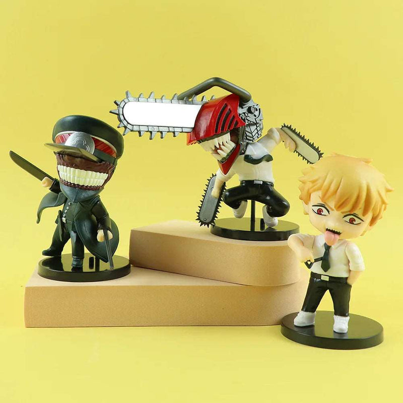 Chainsaw Man Mini Figures 6pcs Set - Denji & Friends PVC - SHAKLABS STORE