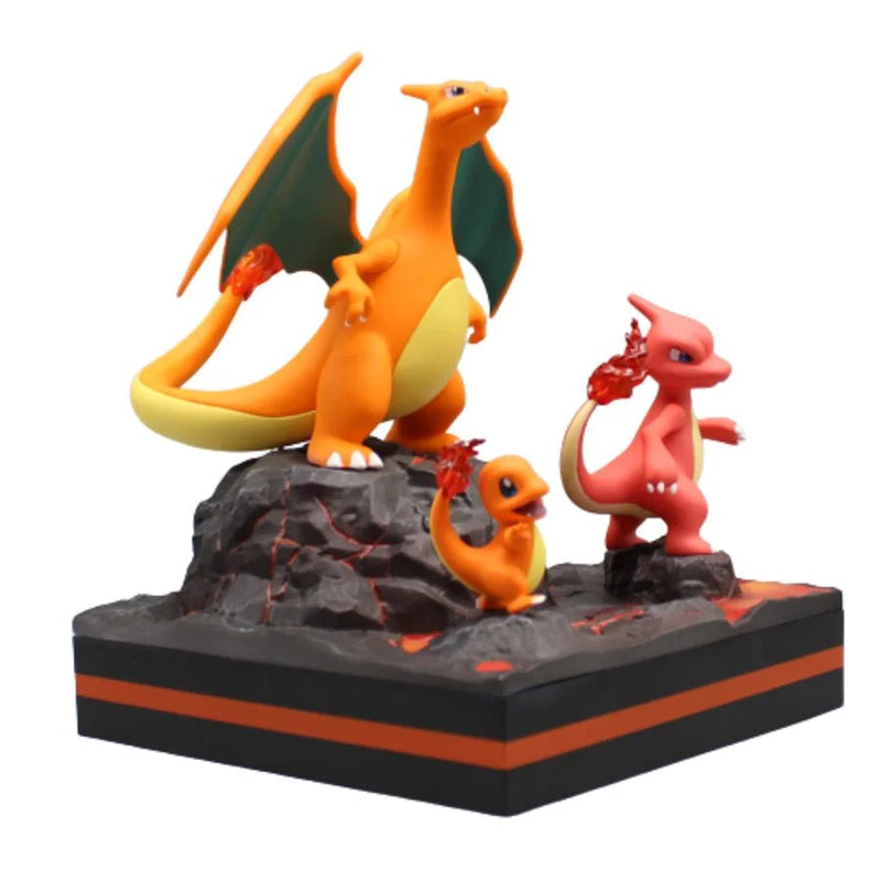 Charmander Evolution Fire Dinosaur Figure - Pokémon GK - SHAKLABS STORE