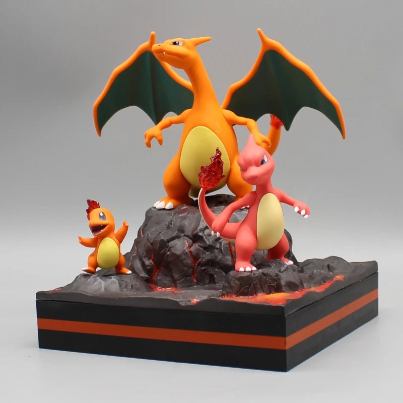 Charmander Evolution Fire Dinosaur Figure - Pokémon GK - SHAKLABS STORE