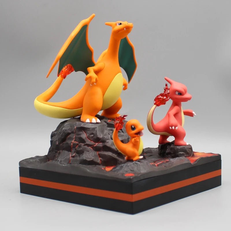 Charmander Evolution Fire Dinosaur Figure - Pokémon GK - SHAKLABS STORE