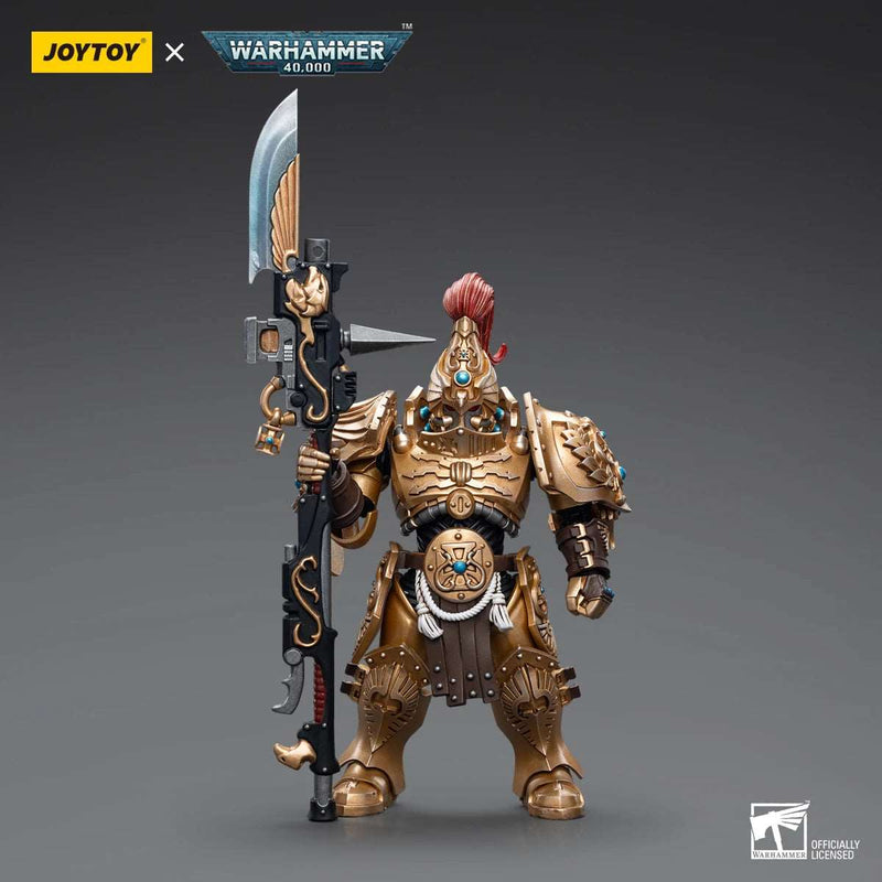 Command the Battlefield with Warhammer 40K 1/18 Action Figures Adeptus Custodes Custodian Guard: Unleash the Golden Guardians of the Emperor - SHAKLABS STORE