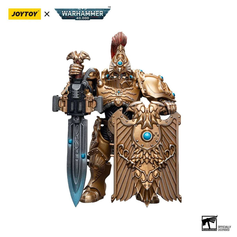 Command the Battlefield with Warhammer 40K 1/18 Action Figures Adeptus Custodes Custodian Guard: Unleash the Golden Guardians of the Emperor - SHAKLABS STORE