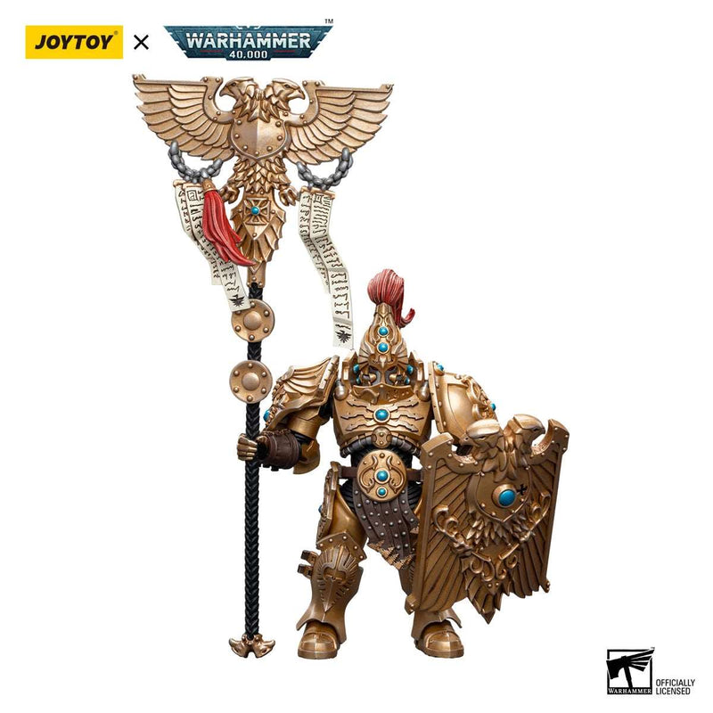 Command the Battlefield with Warhammer 40K 1/18 Action Figures Adeptus Custodes Custodian Guard: Unleash the Golden Guardians of the Emperor - SHAKLABS STORE