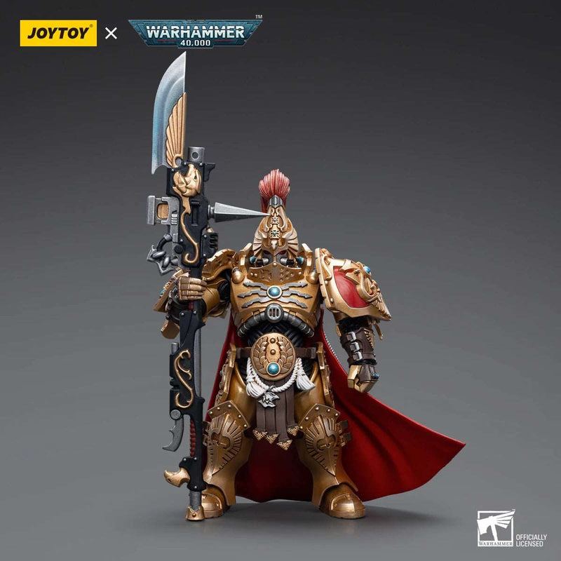 Command the Battlefield with Warhammer 40K 1/18 Action Figures Adeptus Custodes Custodian Guard: Unleash the Golden Guardians of the Emperor - SHAKLABS STORE