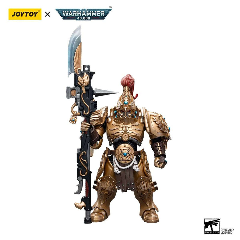 Command the Battlefield with Warhammer 40K 1/18 Action Figures Adeptus Custodes Custodian Guard: Unleash the Golden Guardians of the Emperor - SHAKLABS STORE