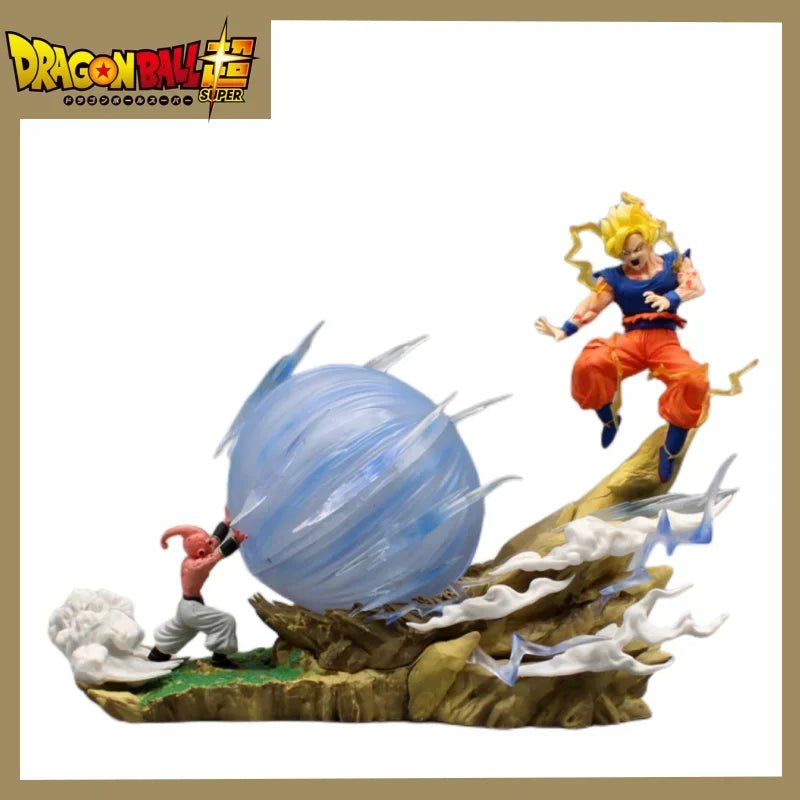 DBZ Epic Battles Figurines: Buu vs Goku, Krillin, Piccolo - SHAKLABS STORE