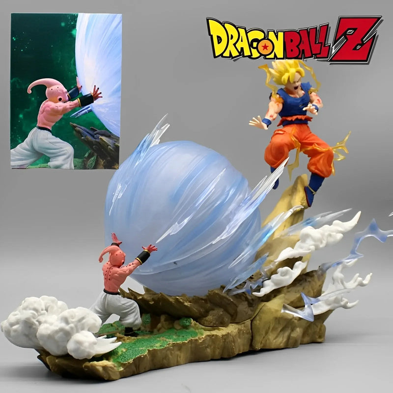 DBZ Epic Battles Figurines: Buu vs Goku, Krillin, Piccolo - SHAKLABS STORE