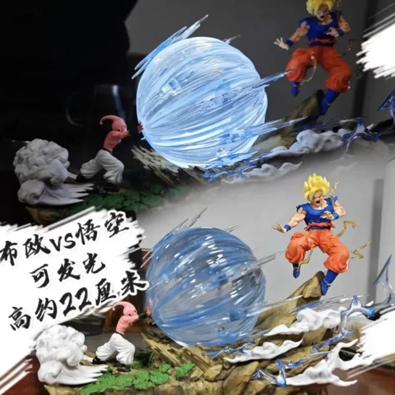 DBZ Epic Battles Figurines: Buu vs Goku, Krillin, Piccolo - SHAKLABS STORE