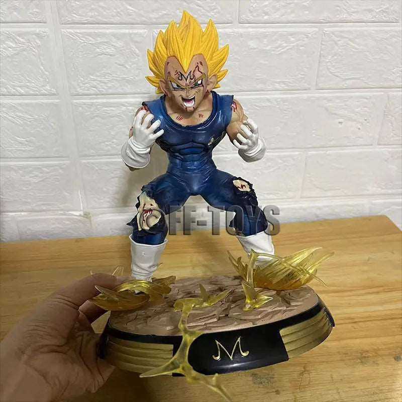 DBZ Majin Vegeta Figurine 28CM with Base PVC Statue Action Figures - SHAKLABS STORE