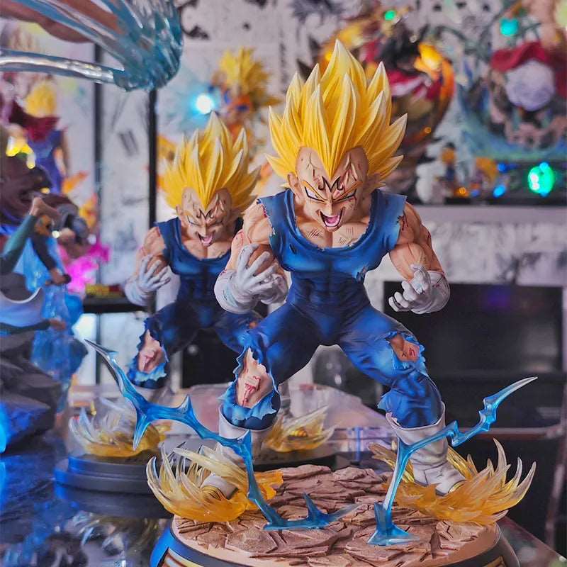 DBZ Majin Vegeta Figurine 28CM with Base PVC Statue Action Figures - SHAKLABS STORE