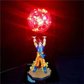 DBZ Son Goku DIY Lamp Action Figure - Unique 35cm Decor - SHAKLABS STORE