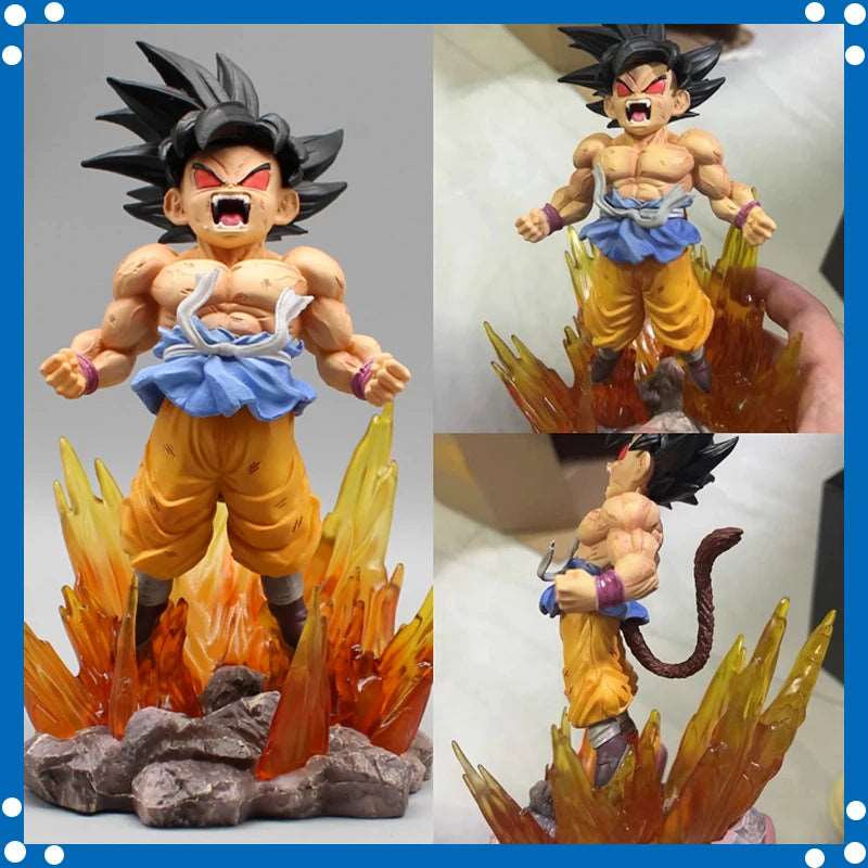 DBZ SSJ4 Goku Ozaru Transformation Figure 18cm - SHAKLABS STORE