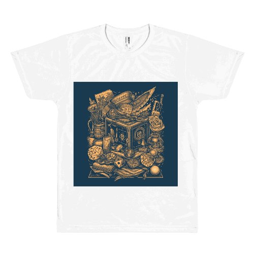 D&D T - Shirt: Transport Your 9 - to - 5 to a Mythical Realm - SHAKLABS STORE