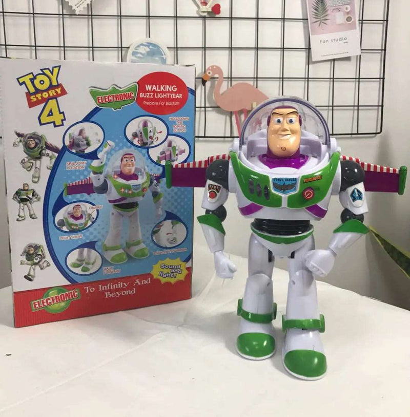 Disney Toy Story 4 Buzz Lightyear Action Figure with Music - SHAKLABS STORE