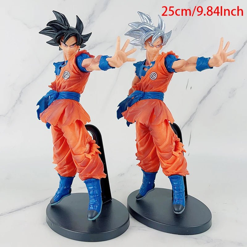 Dragon Ball 24cm NEW Z Anime Figure Son Goku Kakarotto Saiyan Ultra Instinct Migatte No Gokui Ultimate Action Figure Model GIft - SHAKLABS STORE