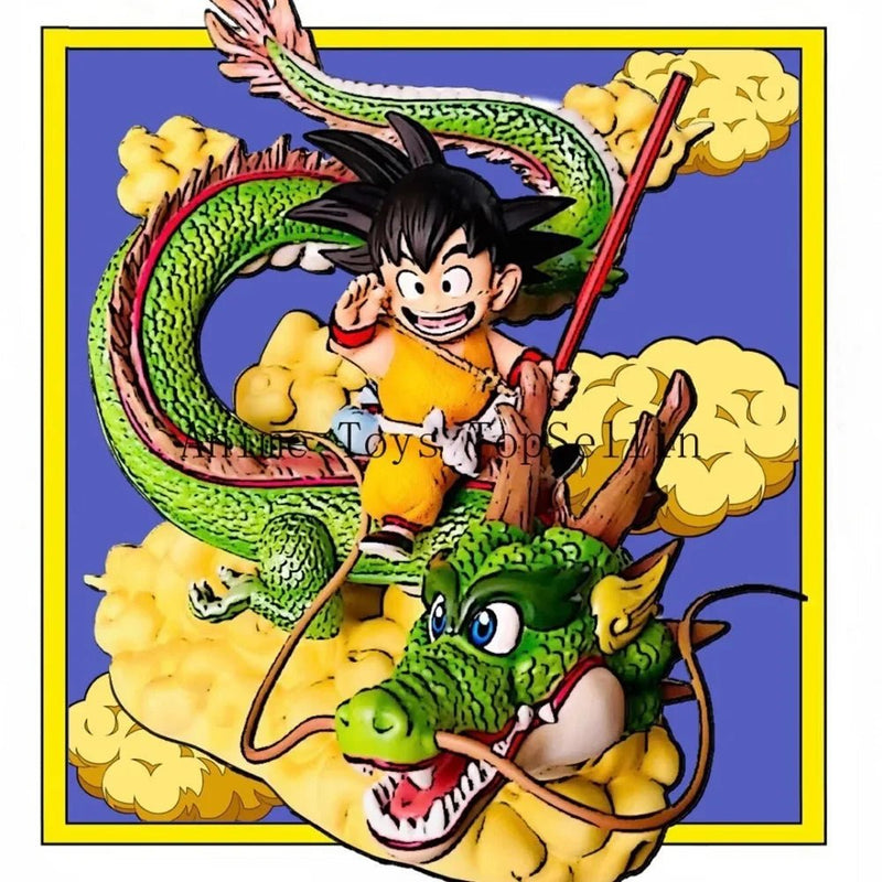 Dragon Ball Goku and Dragon Action Figure - SHAKLABS STORE