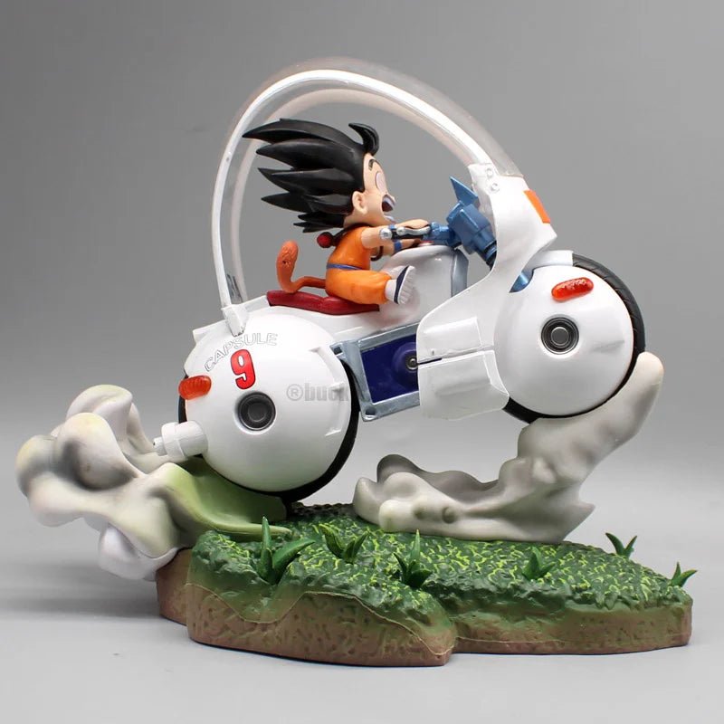 Dragon Ball Goku Anime Figure Kid Son Goku Locomotive Figurine PVC Statue Model Doll Collectible Room Decora Toy Christmas Gifts - SHAKLABS STORE