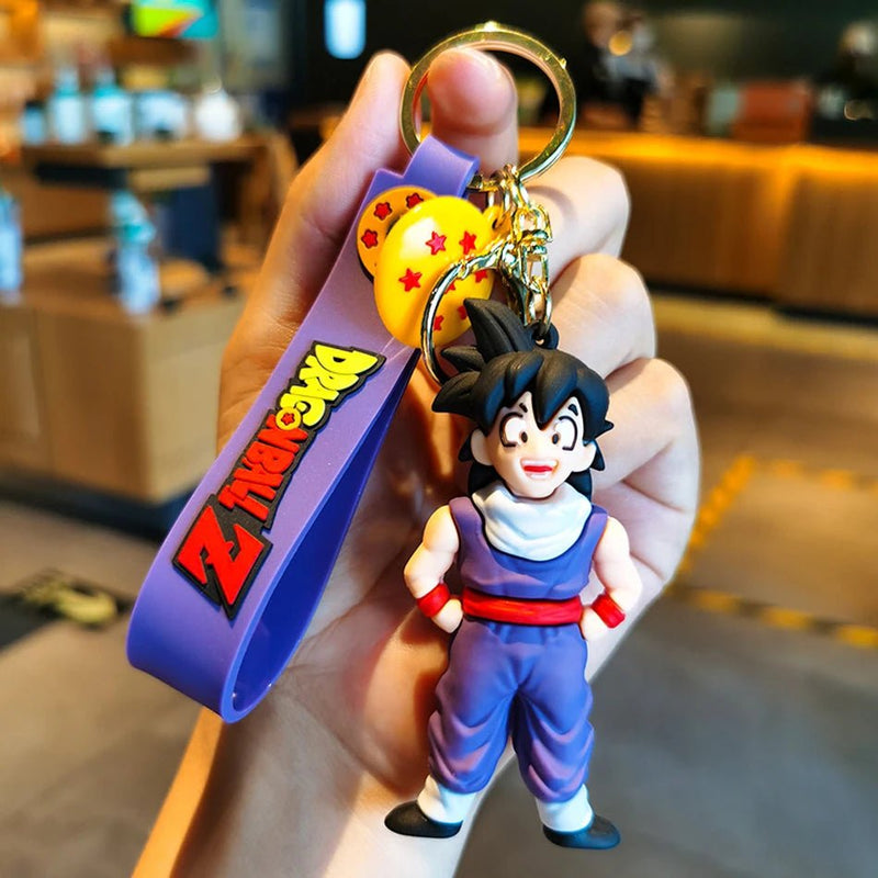 Dragon Ball Keychain Figures - Goku, Vegeta, Trunks - SHAKLABS STORE