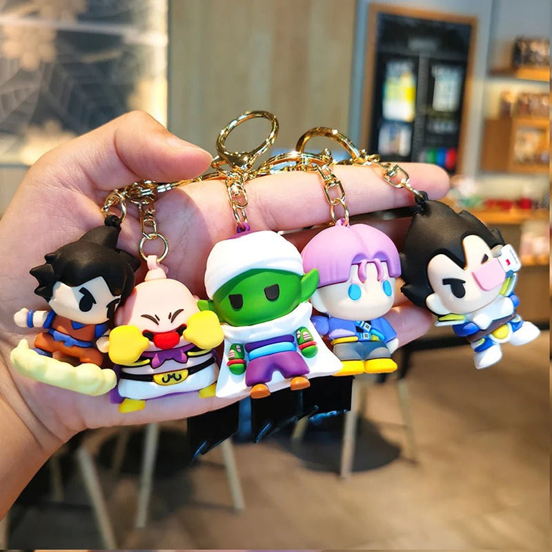 Dragon Ball Keychain Figures - Goku, Vegeta, Trunks - SHAKLABS STORE