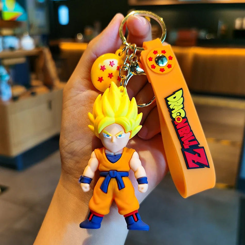 Dragon Ball Keychain Figures - Goku, Vegeta, Trunks - SHAKLABS STORE