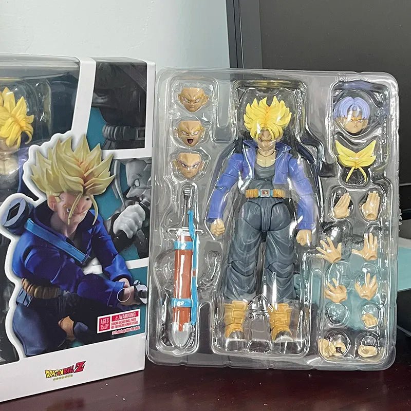 Dragon Ball Trunks Anime Figures SHF Trunks Boy From Future Collection Model Action Figure Toys Birthday Gift Decor - SHAKLABS STORE