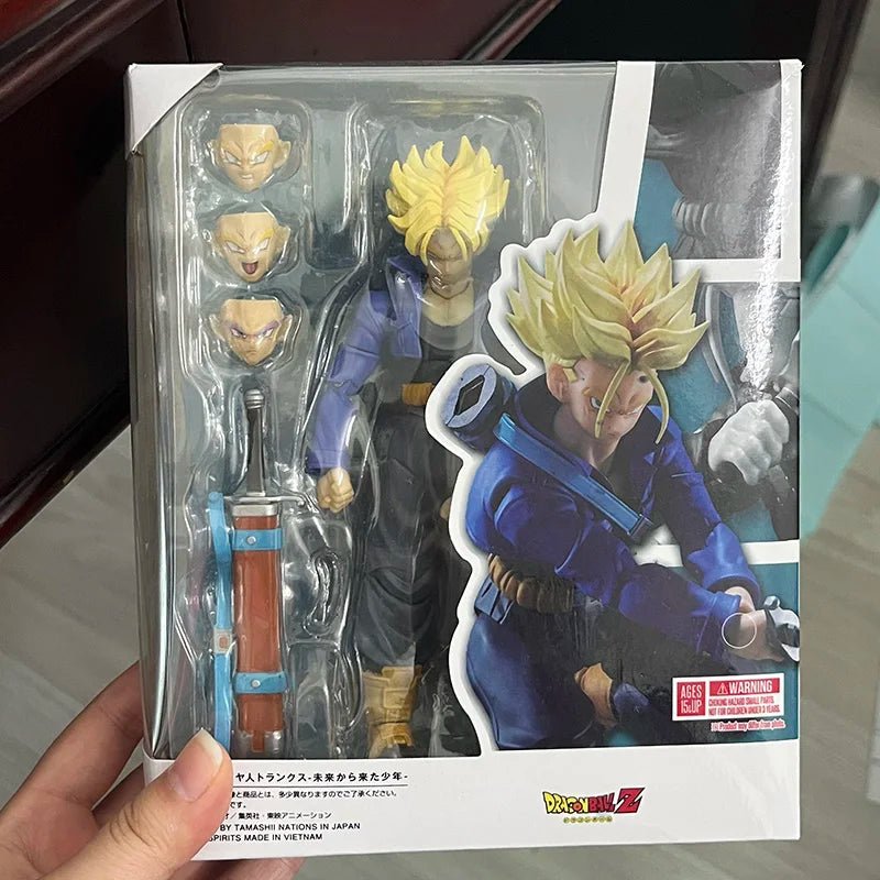 Dragon Ball Trunks Anime Figures SHF Trunks Boy From Future Collection Model Action Figure Toys Birthday Gift Decor - SHAKLABS STORE